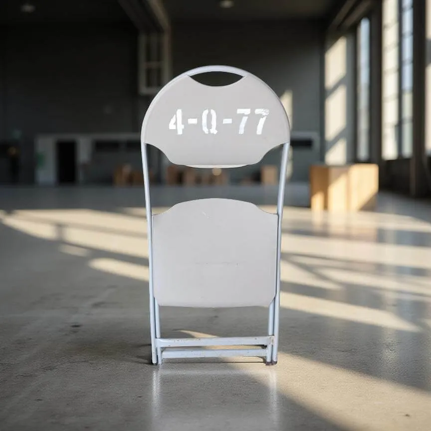 PLASTIC FOLDING CHAIRS