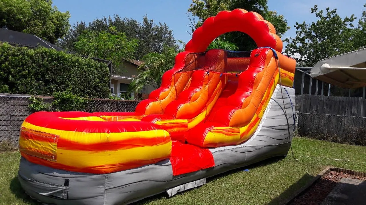 12FT LAVA WATER SLIDE