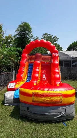 12FT LAVA WATER SLIDE 1