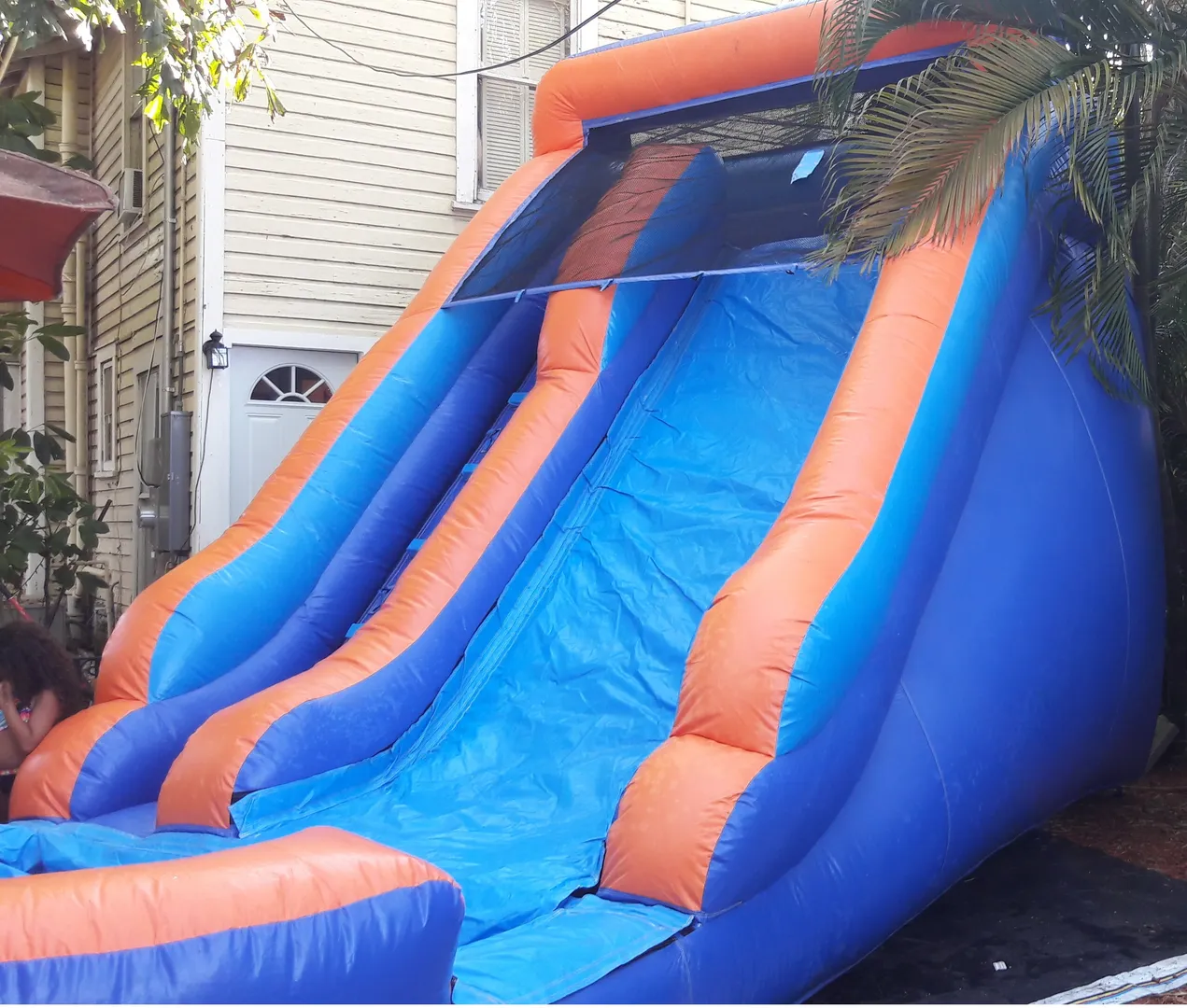 16FT BLUEORANGE WATER SLIDE